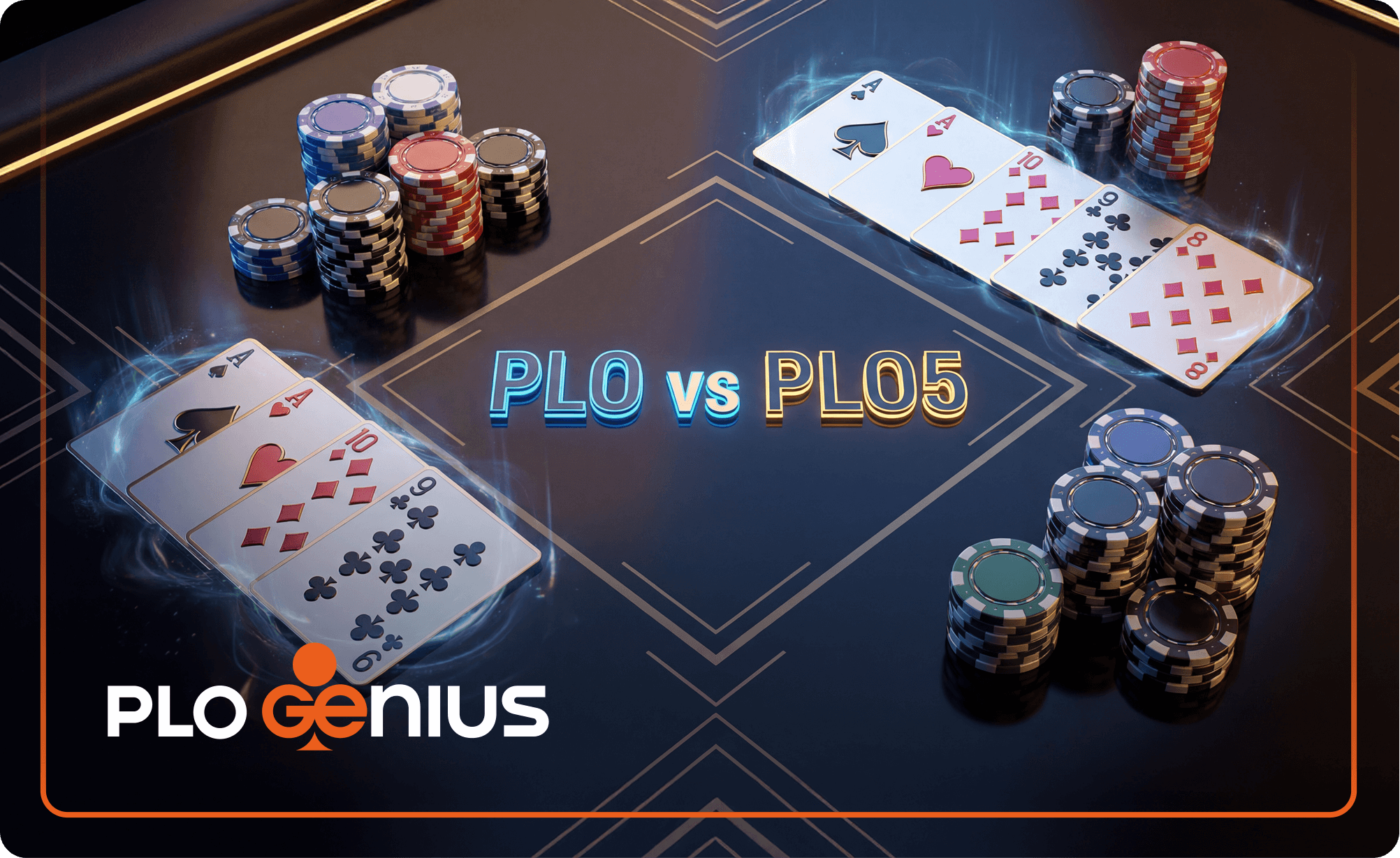 How Does PLO5 Preflop differ from Four Card PLO?