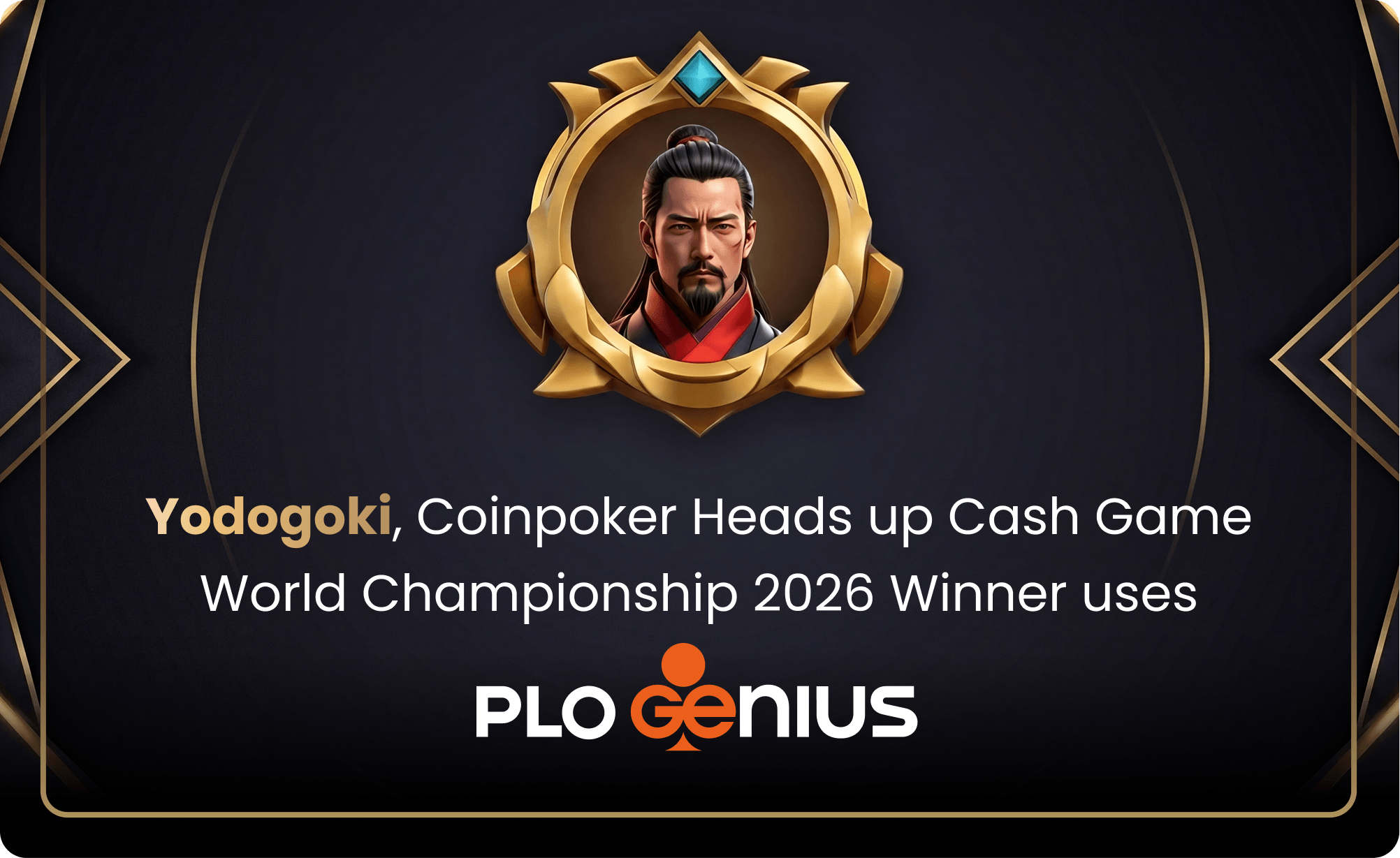 PLO Genius User Wins CoinPoker CGWC Heads-Up PLO