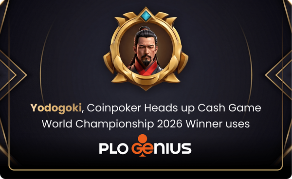 PLO Genius User Wins CoinPoker CGWC Heads-Up PLO